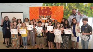 Fifth Grade Artists Honored During Kids Tag Art Awards Ceremony