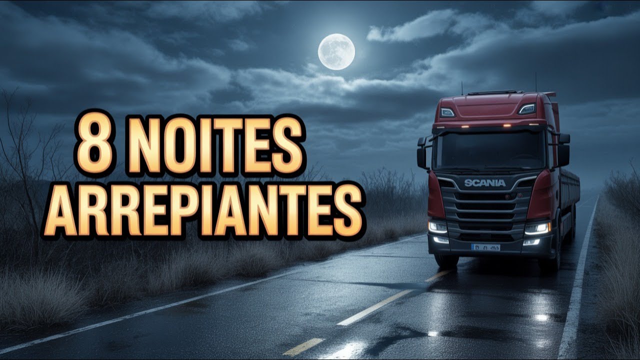 CAMINHONEIROS CONTAM AS 8 NOITES MAIS ARREPIANTES | HISTÓRIAS REAIS DE TERROR