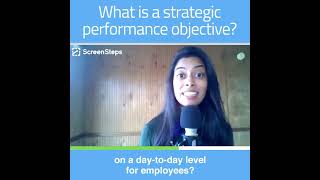 The Learning Cluster Design Model: What is a strategic performance objective?