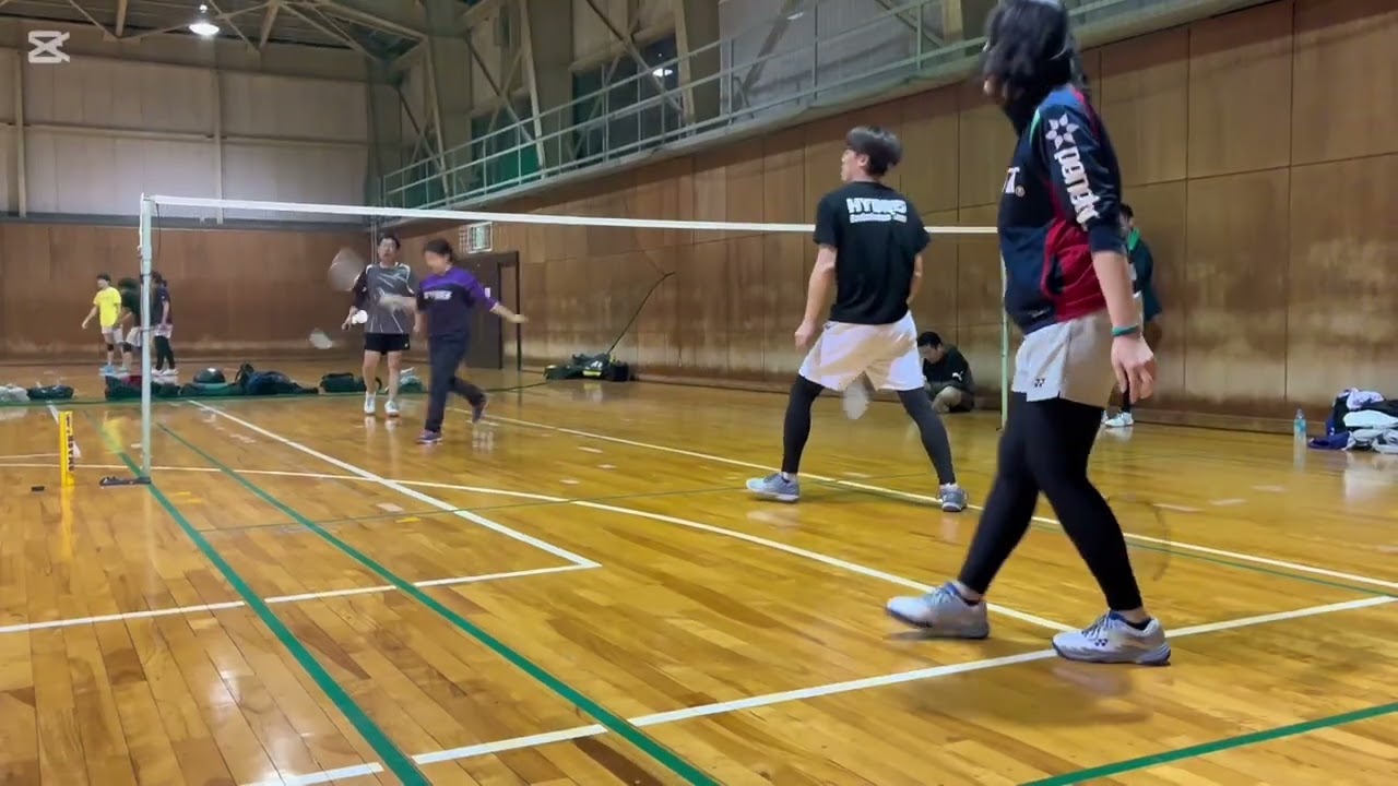 【混合D練習】トモ姉参戦👍