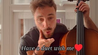 Hauser's Surprise Duet Invitation: Fans Get the Chance to Harmonize with the Maestro! 🎶🎤