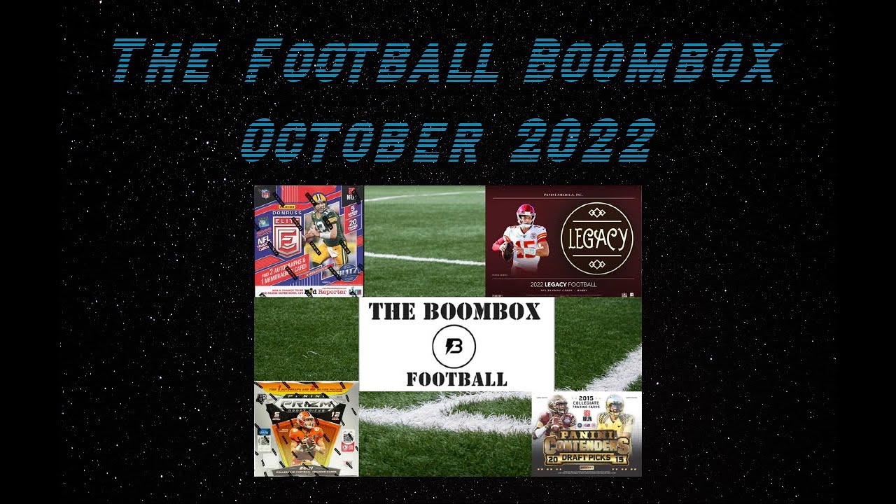 Football Boombox Opening October 2022 My Favorite Repack Product