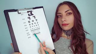 ASMR ROLEPLAY | OPHTALMOLOGUE | EXAMEN ET TEST DES YEUX