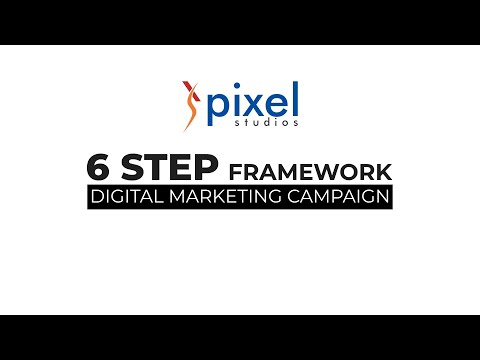 Plan your next Digital Marketing Campaign - A Simple & Effective 6 Step Framework by Pixel Studios - video from Pixel Studios