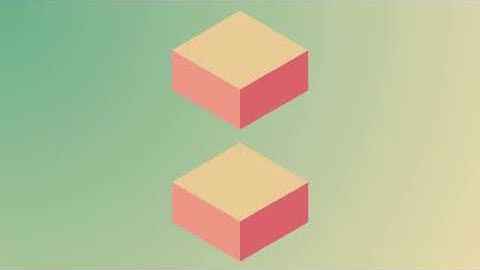 Abstract Cube Logo Reveal MA minimal flat intro V1