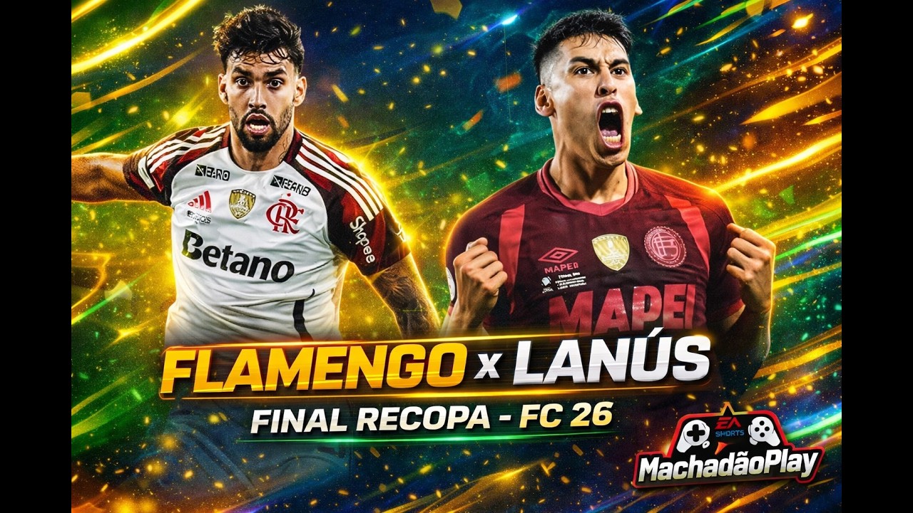 FC 26 - Flamengo vs Lanús | Final Recopa