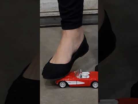 Join our premium to see this 1957 corvette get crushed #asmrcrush #asmrsounds #flats #odlysatisfying