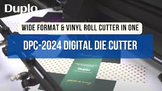 DPC-2024 Digital Die Cutter | Wide Format & Vinyl Cutter | Duplo USA