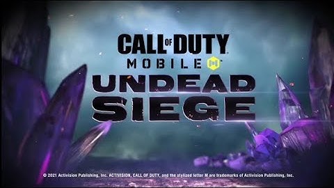 Season 6 Cod Mobile! NEW Zombies Undead Siege Trailer!