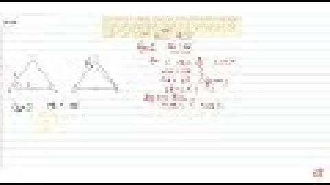 Two triangles are congruent if two angles and the included side of one triangle are equal to the...