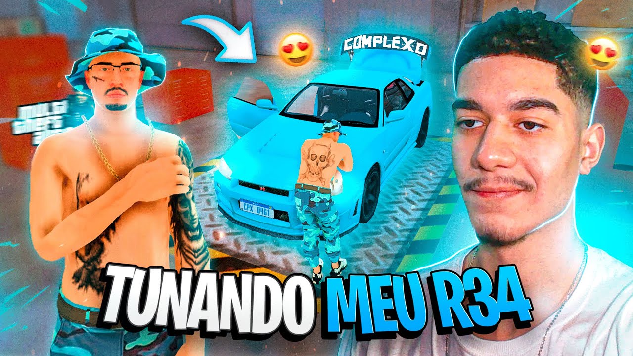 Tunando meu R34 na ELEMENTS! jogando no COMPLEXO RP - GTA MTA RP - YouTube