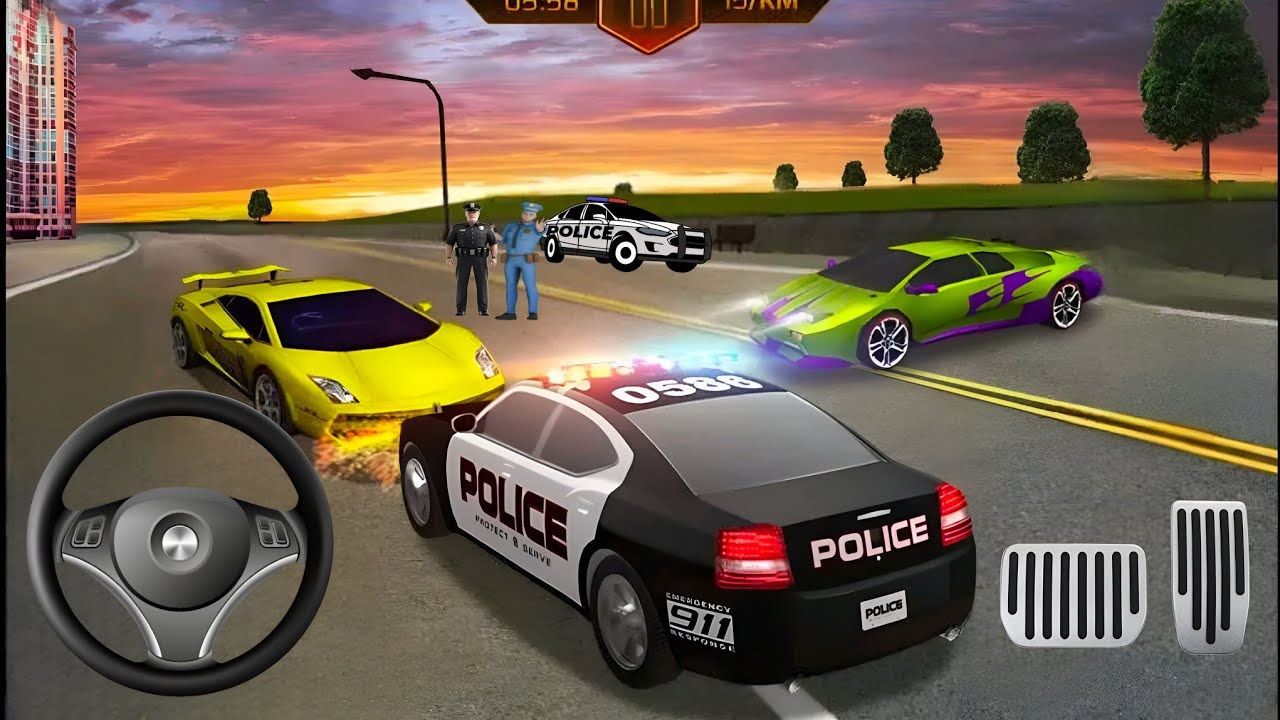 🔥Police Car Chase Gone Wrong 😱 | Extreme Pursuit Gameplay