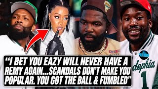 Meek Mill & Tsu Surf FLAME Eazy for BEGGING REMY MA Back & DEPHIA JACKET (SURF GOES OFF AUDIO) 😳