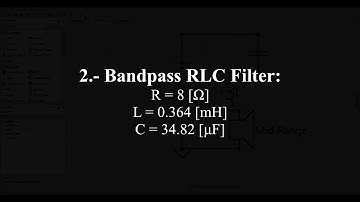 Guitar audio test for RL, RLC and RC Filters [LiveSpice]