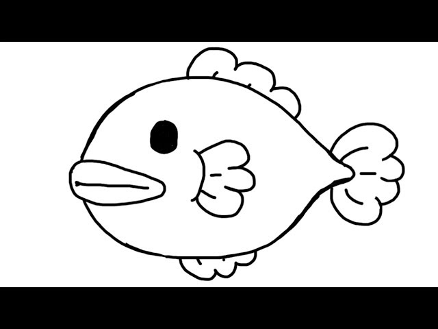 魚のイラストの描き方 Youtube