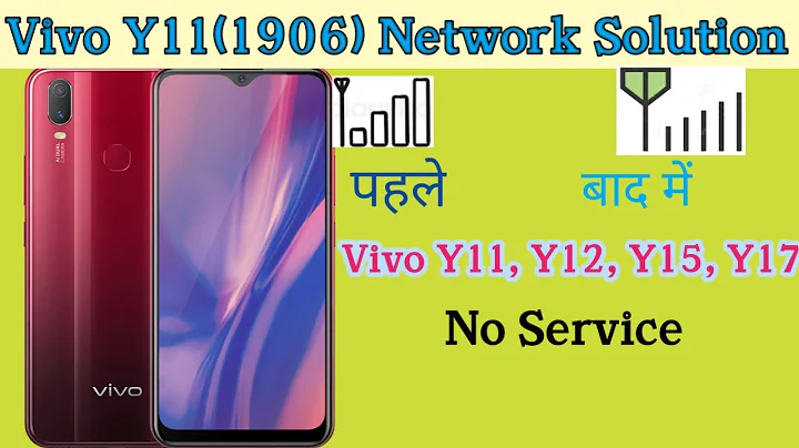 Vivo Y11 Network Problem Solution | Vivo Y11 No Service Problem Solution | Vivo Y11, Y17 No service