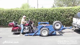 MG's Harley Davidson Trailer: An Airtow Trailers Testimonial & Demonstration by airtowtrailers 4,819 views 8 years ago 1 minute, 36 seconds