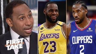 Stephen A. No doubt Clippers are the biggest threat to Lakers in Western Conference!!