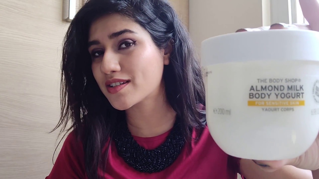 The Body Shop ALMOND MILK BODY YOGURT India Review *Honest views*