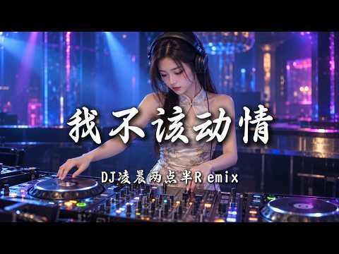 DJ凌晨两点半 - 我不该动情 (女版)｜DJ 230am Remix 动态歌词MV
