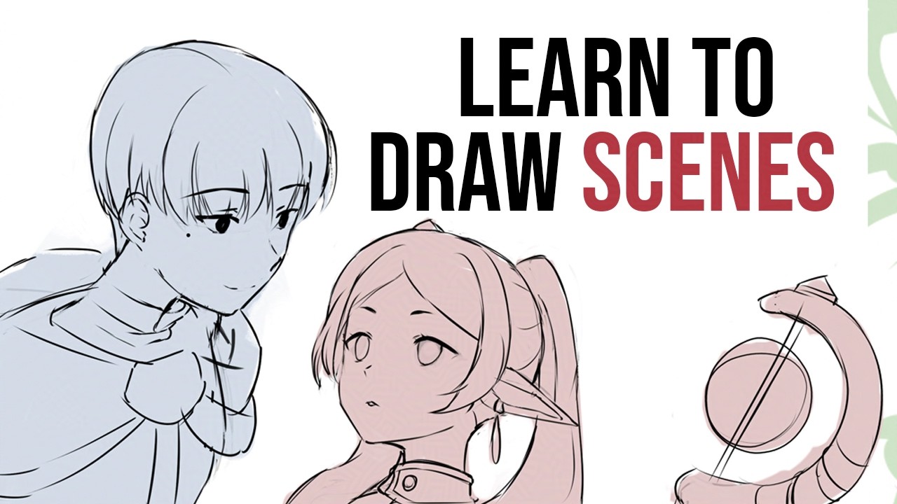 Interaction Example Drawing All you need to know to draw CHARACTER INTERACTIONS! - YouTube