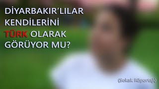 Diyarbakır'lılar Kendilerini Türk Olarak Görüyor Mu?