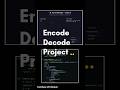 THIS IS NOT JUST A UI... IT'S A SECRET MESSAGE ENCODER ✨👀 #coding #codingproject #programming