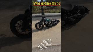 BENDA NAPOLEÓN BOB 125 V2😱. #viral #ternero13 #chopperstyle #shorts #rider #bike #motovlog