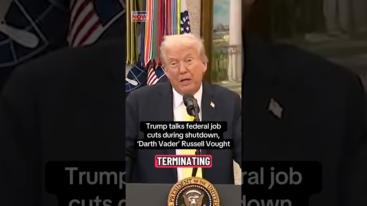 Трамп обсуждает сокращение рабочих мест в связи с приостановкой работы правительства