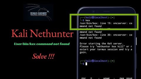 **🚨 Fix "vncserver: command not found" Kali Linux Error | KEX Server Solution 🚨**