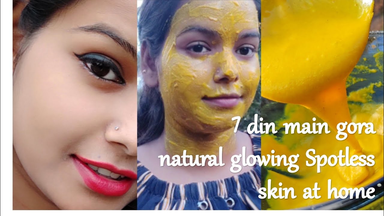 7Din Me Naturally Fair Skin Gore Kaise Bane How To Get Acne FFee 