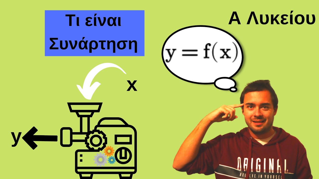 Η έννοια της συνάρτησης- Μαθηματικά α λυκείου