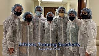 Hail & Farewell 2022 - Athletic Training Residents