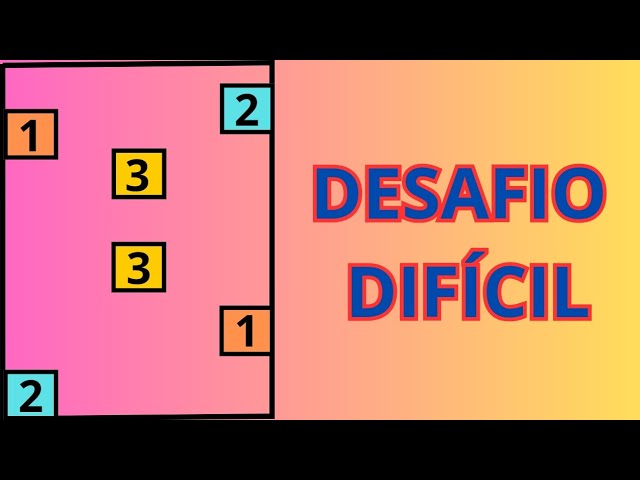 Desafio muito difícil: ligar 1 com 1, 2 com 2 e o 3 com 3. #ligar #sem