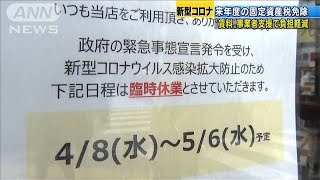 事業者側の賃料を支援　貸す側の固定資産税を免除(20/04/13)