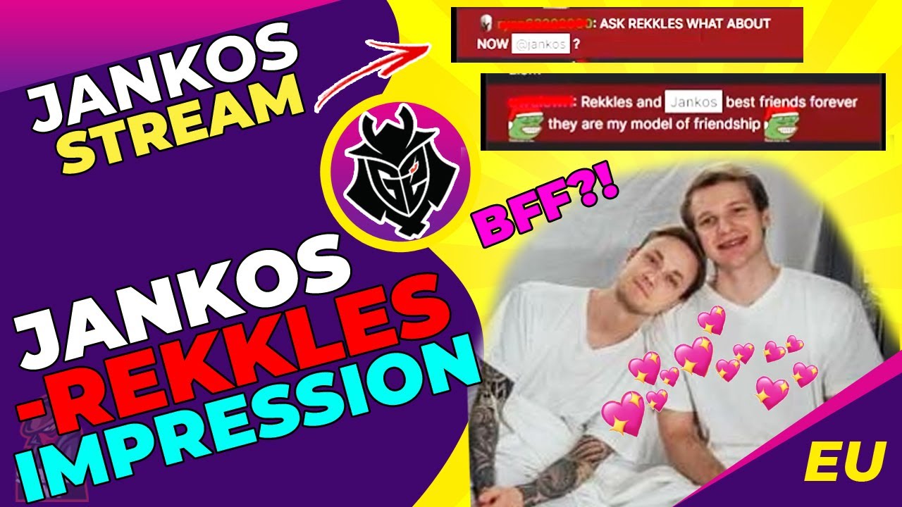 G2 Jankos and G2 Rekkles Synergy | Best Friends?! [FUNNY]