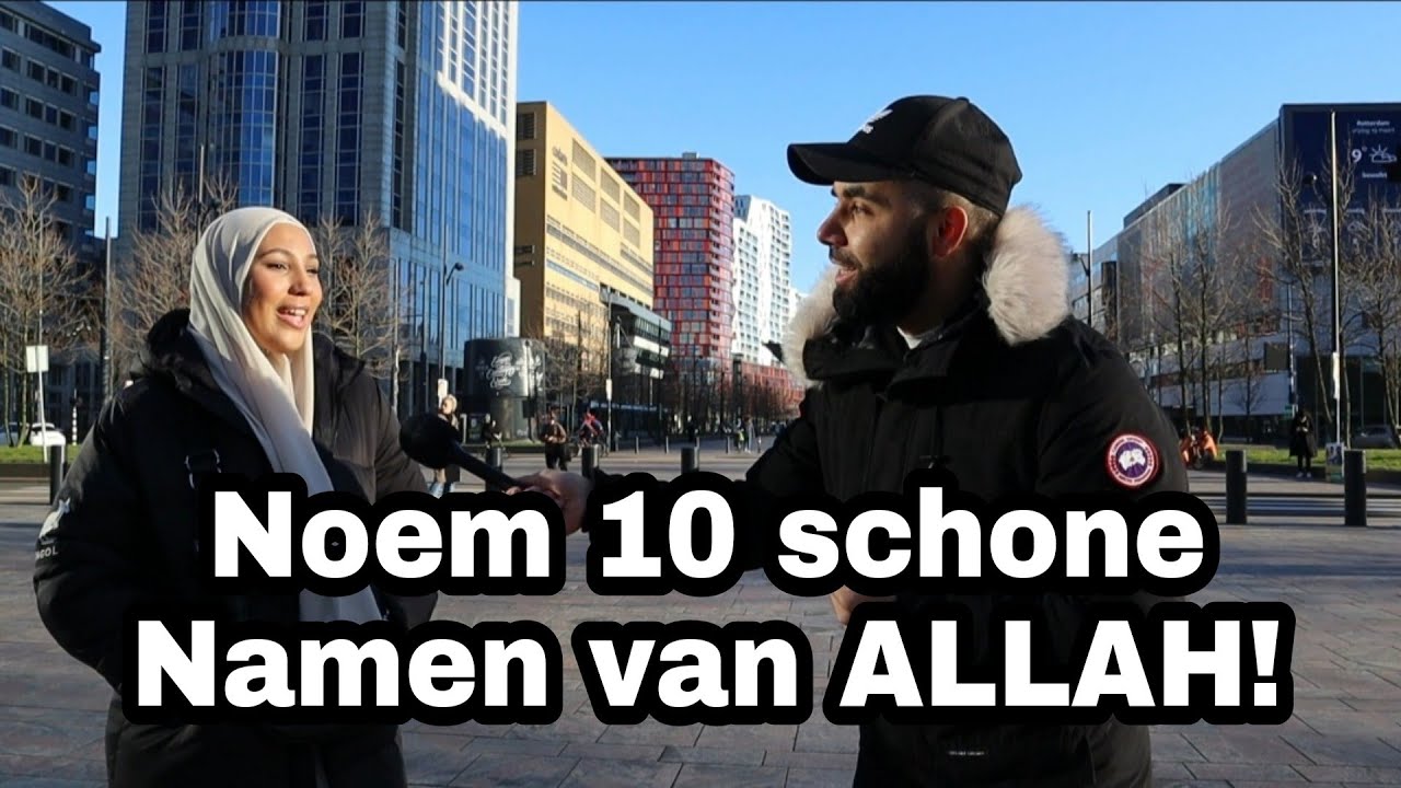 Noem 10 SCHONE NAMEN van ALLAH! | Interview #48