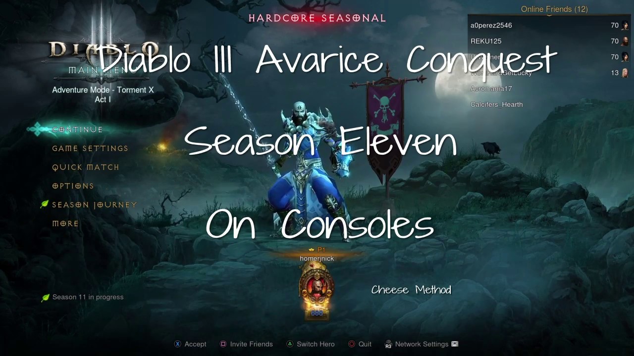 diablo 3 easiest conquest season 17