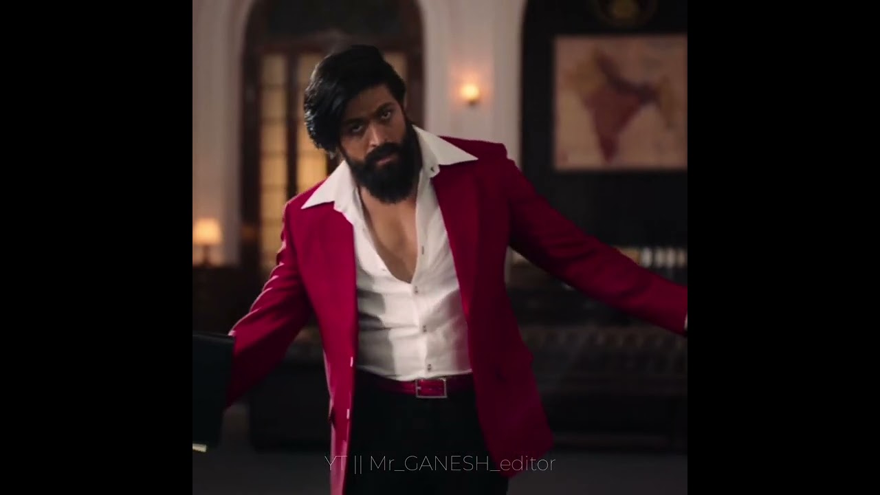 Rockey bhai attitude reply to Raghavan sir #KGF2 #ROCKEYBHAI #YOUTUBESHORTS @Mr_GANESH_editor