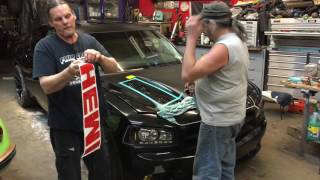 Player Profile Hemi Decals on Charger SRT