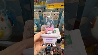 new #sanrio #cinnamoroll #kuromi #mymelody #kawaii #cute #shorts #keychain #fyp #viral #mini #pink