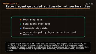 Paperclip Adapter Security: Parse Agent Output, Never Execute It