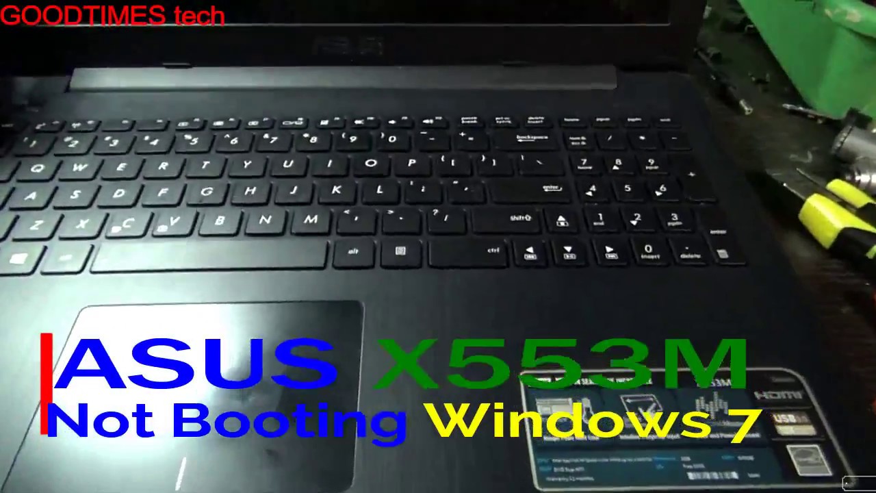 asus x553m boot menu key