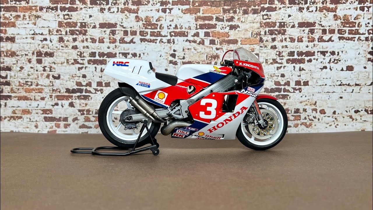 Tamiya Honda NSR 500 in 1/12 scale - YouTube