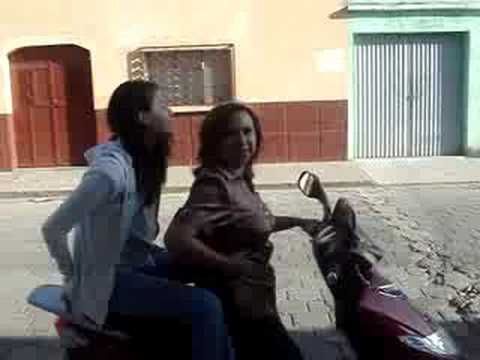 Tia Chiqui y Jessica en Jalapa