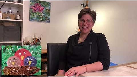 Bird Collage - Mixed Media Kids Art CLass (Ages 4 - 7)