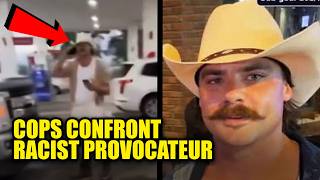 WATCH: Police Confront Racist Streamer Hurling N-Word Outside Gas Station