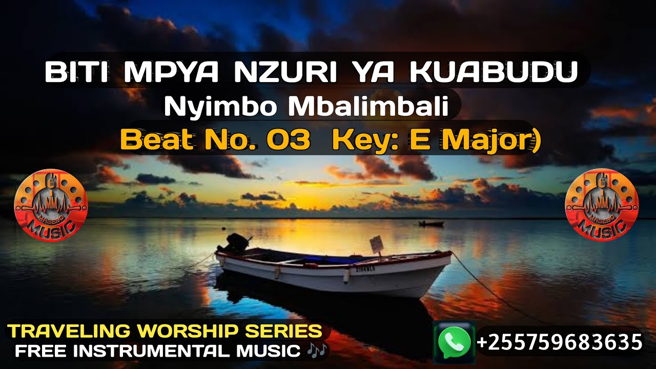 BITI MPYA NZURI YA KUABUDU NYIMBO MBALIMBALI || Beat No. 03 (Key F ...