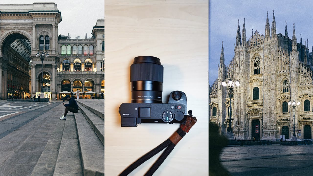 Sunrise in Milan, Italy | 1076 Seconds of POV Street Photography | Sony A6700 Sigma 30mm f1.4
