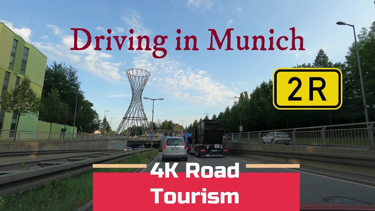 Driving Germany: B2R - Mittlerer Ring München - 4K big city driving